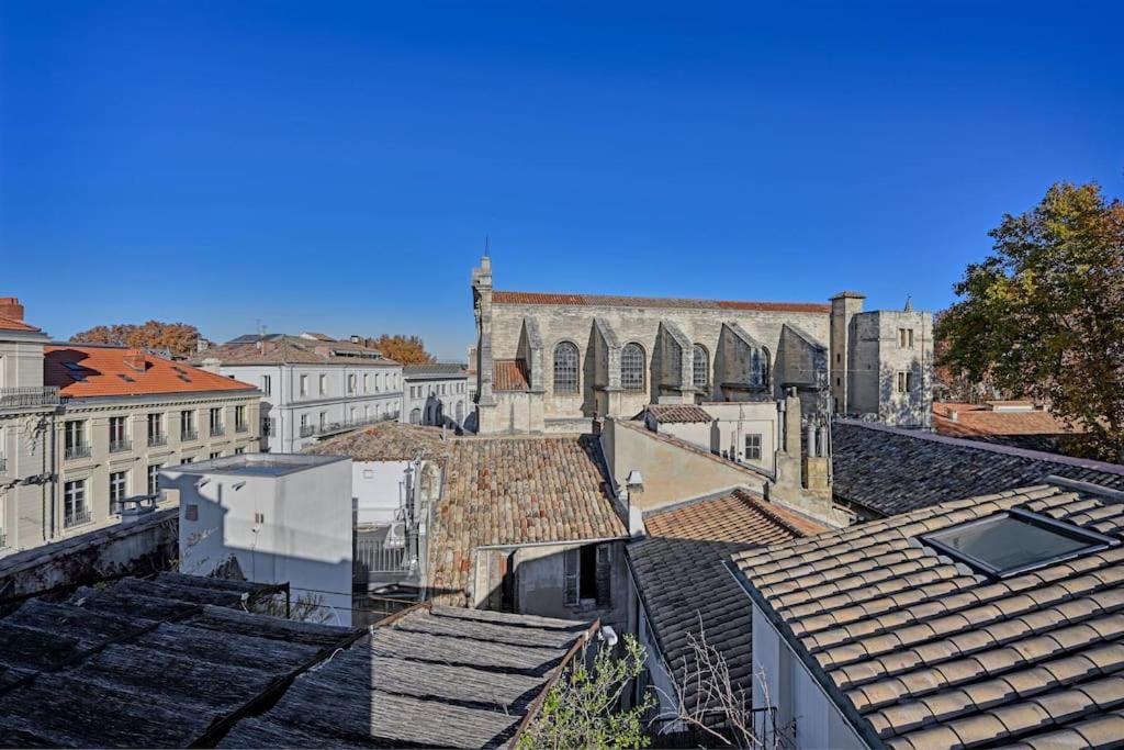 Le Loft Des Papes - 2 Terrasses - Vue Panoramique Sur La Ville - Ac Clim Авиньон Экстерьер фото